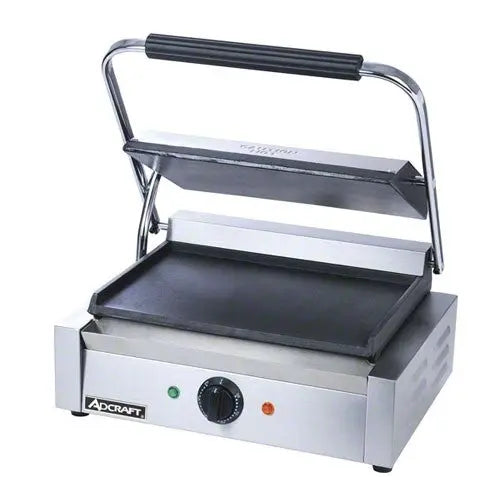 Adcraft SG-811E/F Panini Grill Flat Plates, SS Adcraft
