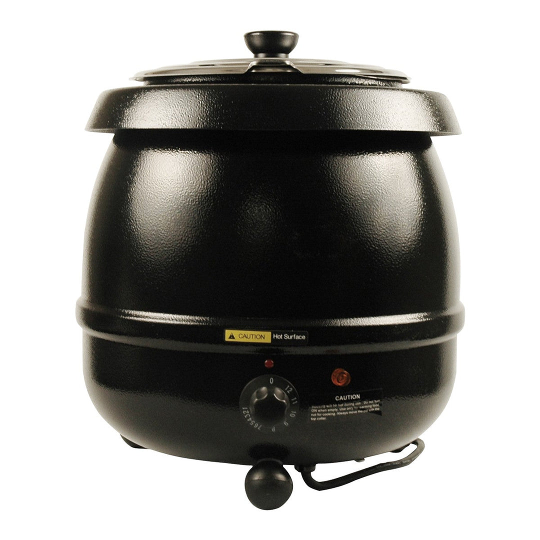 Adcraft SK-600 11-Quart Electric Soup Kettle with Hinged Lid