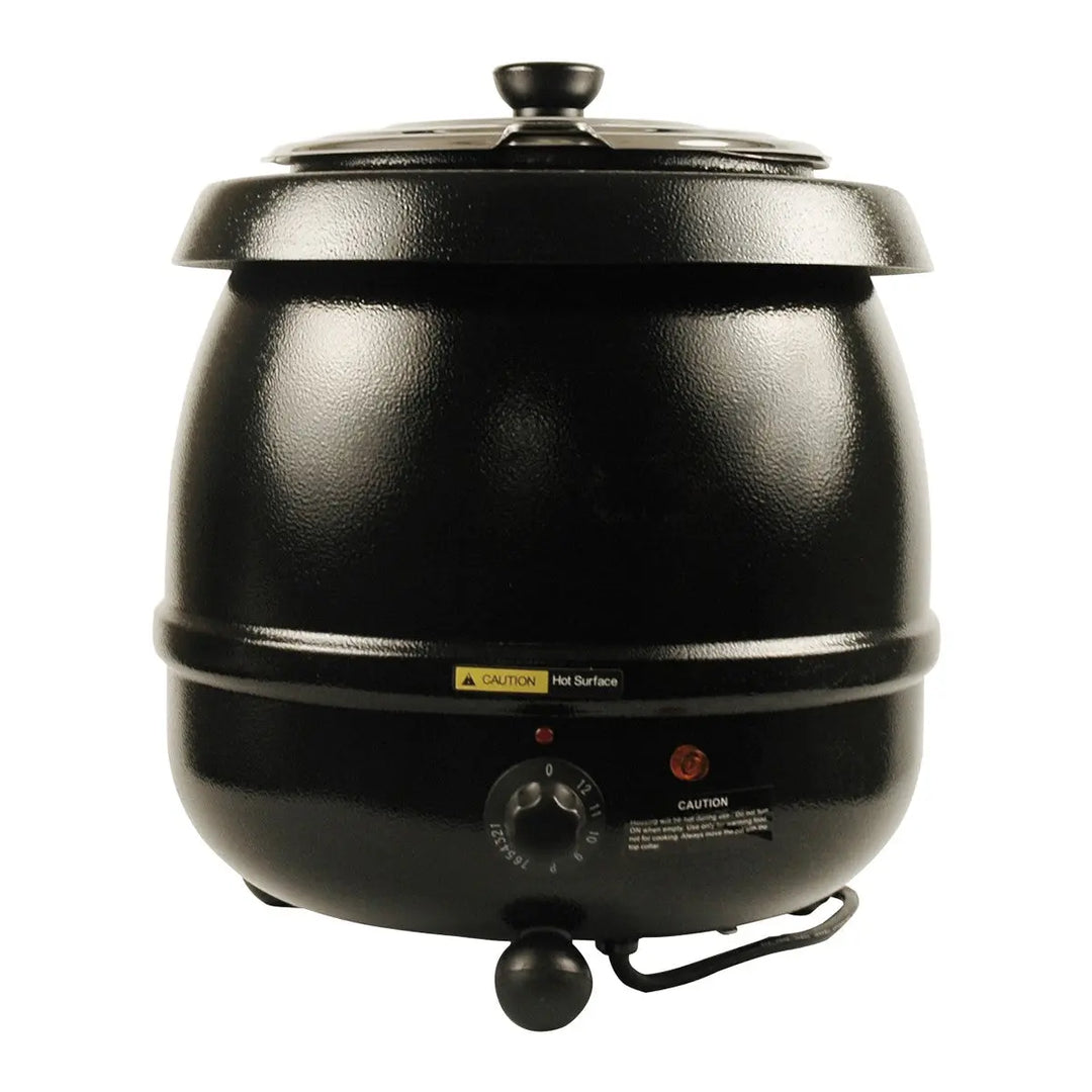 Adcraft SK-600 11-Quart Electric Soup Kettle with Hinged Lid Adcraft