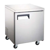 Adcraft USUCRF-27 U-Star 1 Door Undercounter Refrigerator