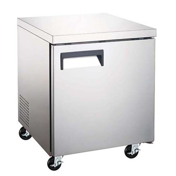 Adcraft USUCRF-27 U-Star 1 Door Undercounter Refrigerator Adcraft