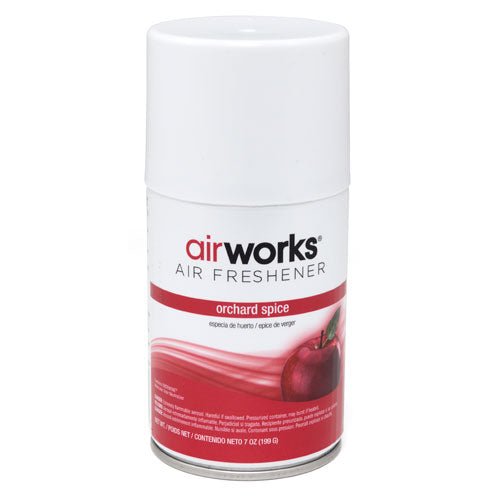 AirWorks 7 oz Orchard Spice Metered Aerosol Air Freshener Hospeco