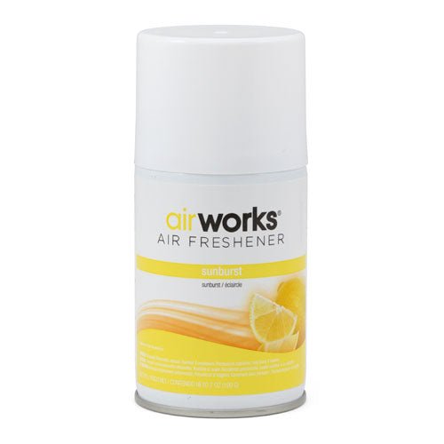 AirWorks 7 oz Sunburst Metered Aerosol Air Freshener Hospeco