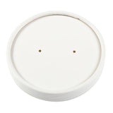 AmerCareRoyal CL812W 8/12 oz White Vented Paper Lid