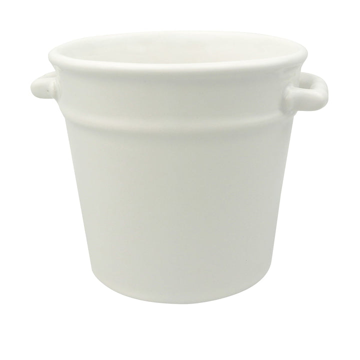 American Metalcraft 12 Oz Ceramic Pail With Handles American Metalcraft