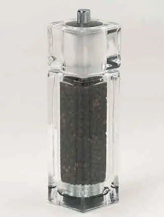 American Metalcraft 1CPM62 Acrylic Salt & Pepper Combo American Metalcraft