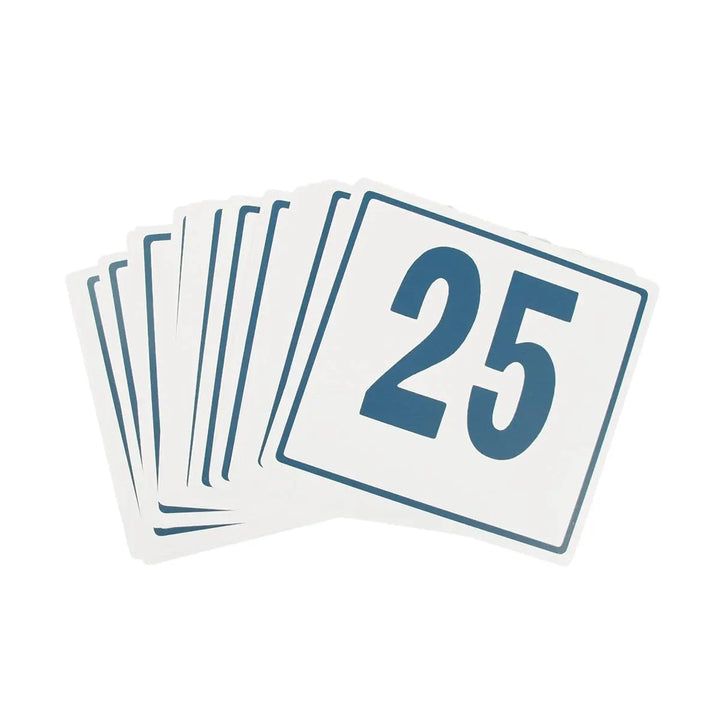 American Metalcraft 6" Vinyl Numbers 1-25 American Metalcraft
