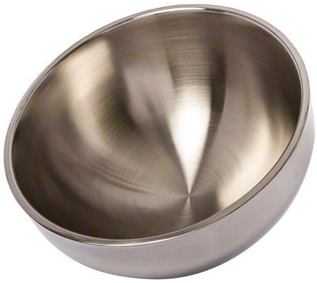 American Metalcraft AB14 SS Double Wall Angled Bowl 304 Oz American Metalcraft