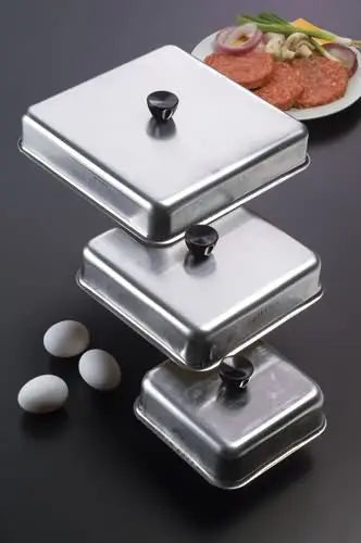 American Metalcraft BASQ820 8" Square Basting Cover American Metalcraft
