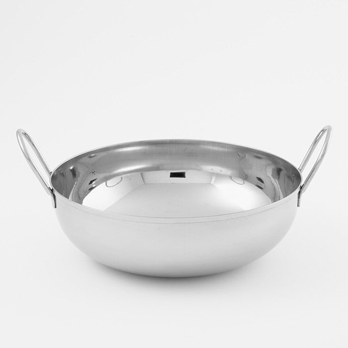 American Metalcraft BD87 Balti Dish 62 oz Round Stainless Steel Double Handle American Metalcraft