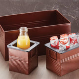 American Metalcraft BEVB655 Copper Hammered Sixth-Size Tub