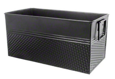 American Metalcraft BEVB6612 Black Hammered Third-Size Tub