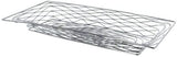 American Metalcraft BNBC33 Chrome Rectangular Birdnest Metal Basket 18.25"