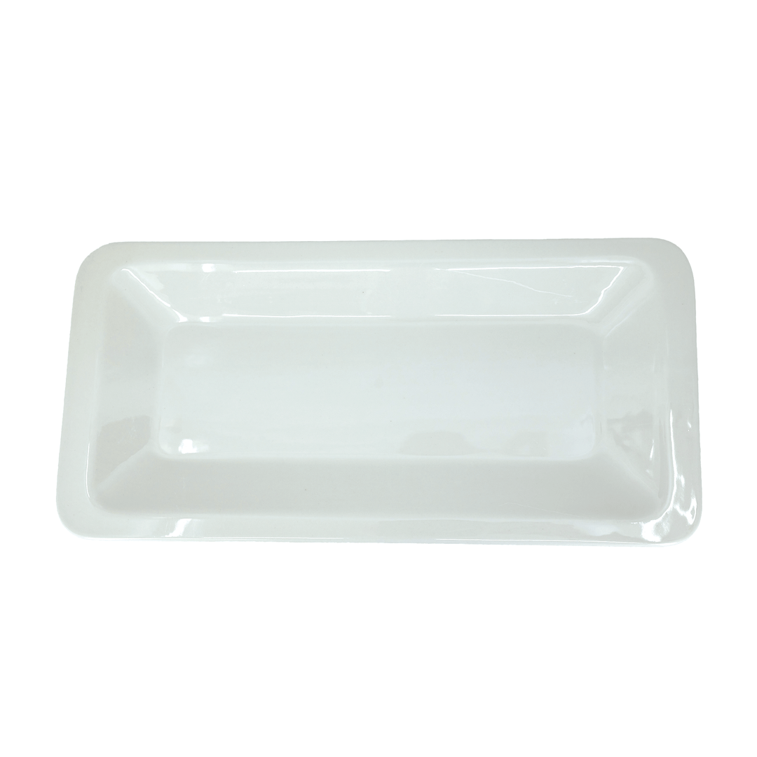 American Metalcraft C302TP Shallow Rectangular Plate 12" x 6" x 1" American Metalcraft
