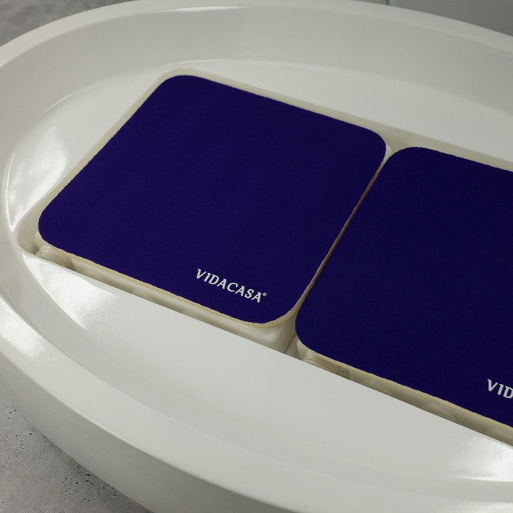 American Metalcraft C605V Oval Base Tray and Deep Plate 25" x 16" x 5" American Metalcraft