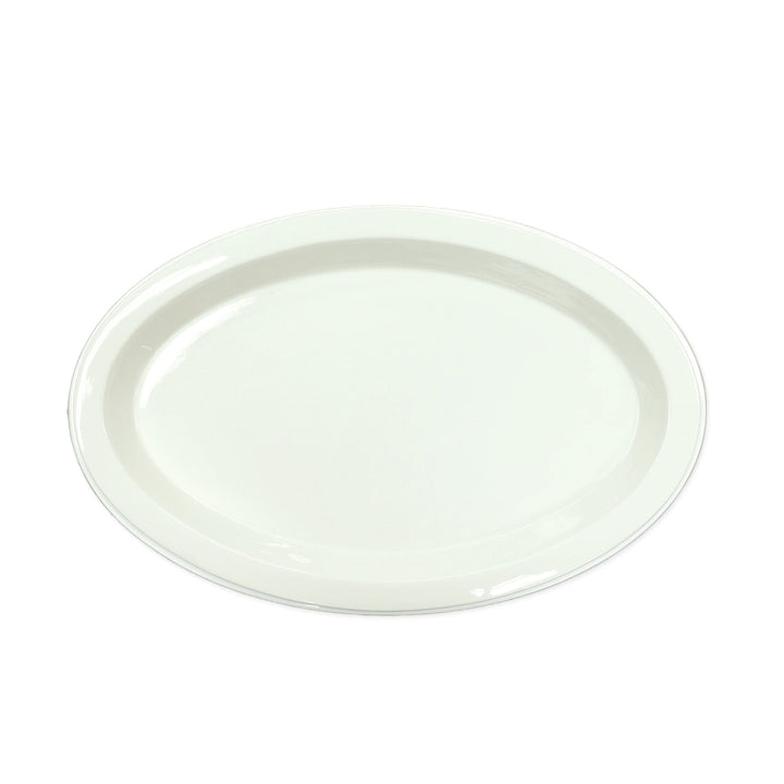 American Metalcraft C605V Oval Base Tray and Deep Plate 25" x 16" x 5"