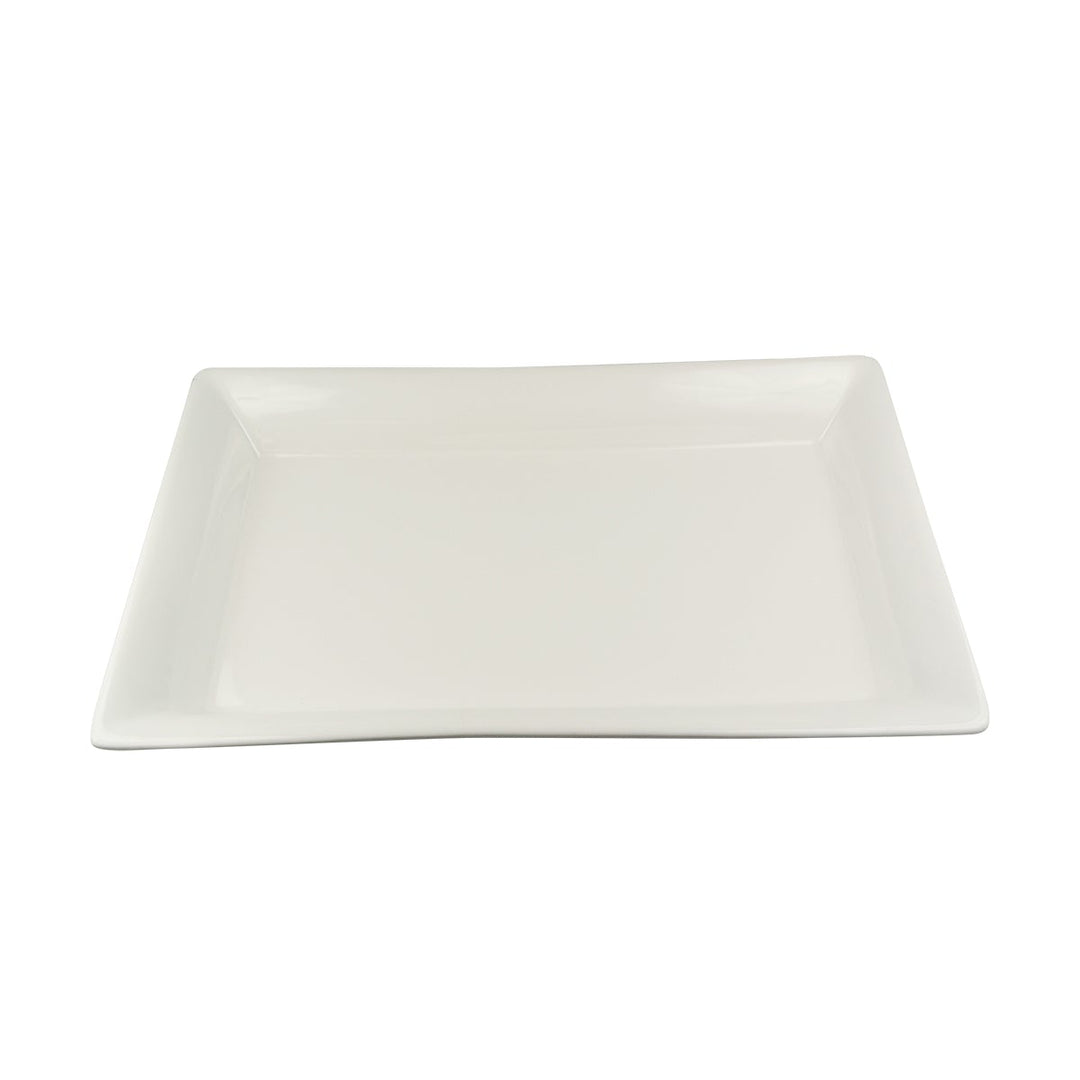 American Metalcraft CER21 White Rectangle Platter For IS12 & IS13