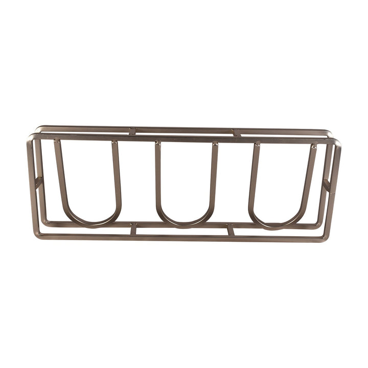 American Metalcraft CHCLG 12" Gun Metal Condiment Rack American Metalcraft