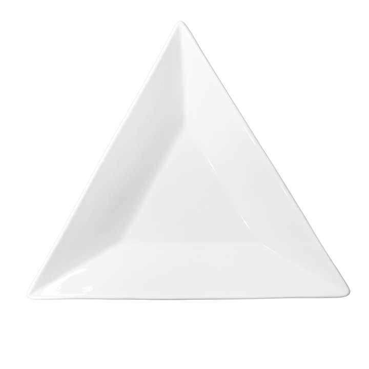 American Metalcraft CTRP3 15" Ceramic Tri Sided PlateShopAtDean