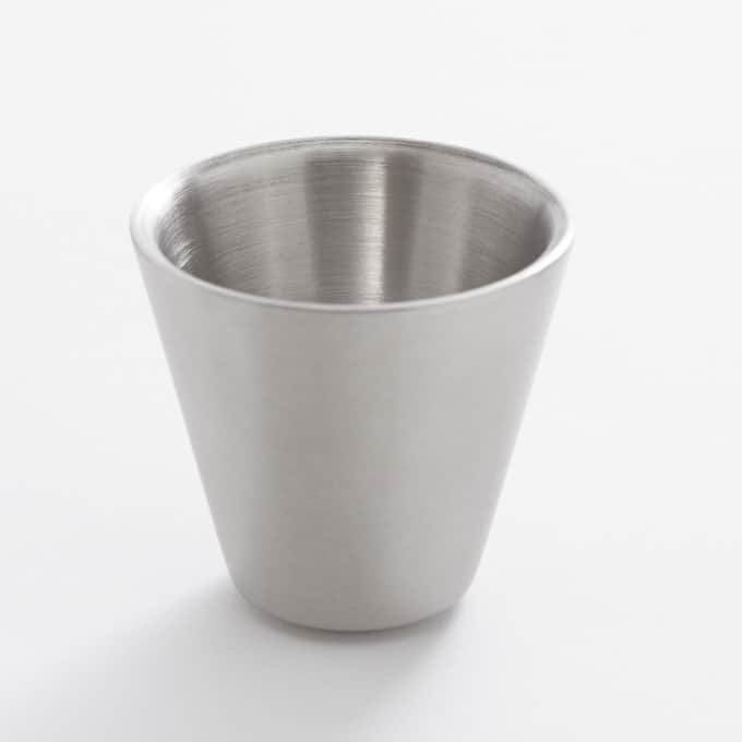 American Metalcraft DWSC3 18/8 Stainless Steel 3 oz Double Wall Sauce Cup American Metalcraft