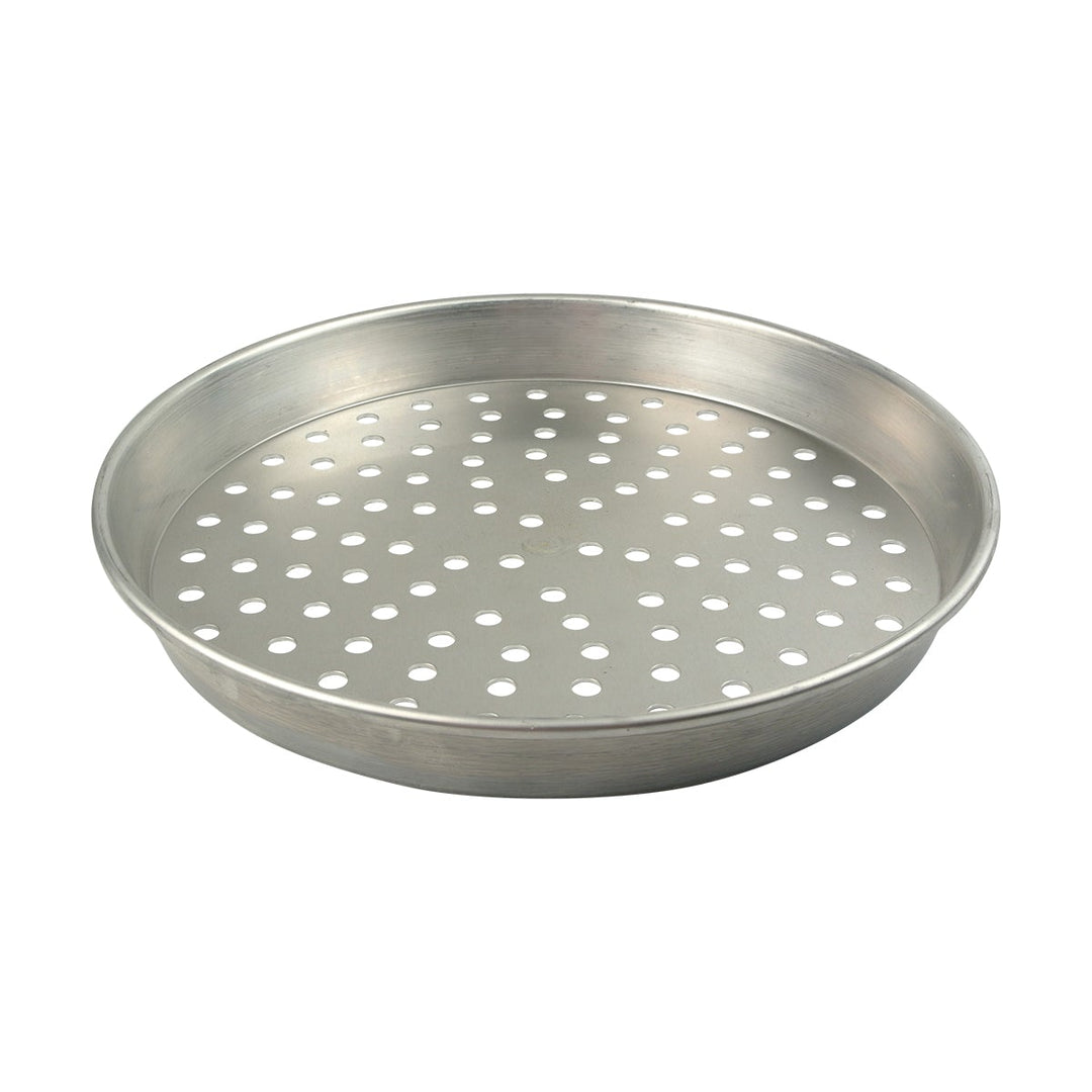 American Metalcraft HA90121.5-P 12" Heavy Weight Aluminum Tapered Perforated Pizza Pan 1.5" Deep