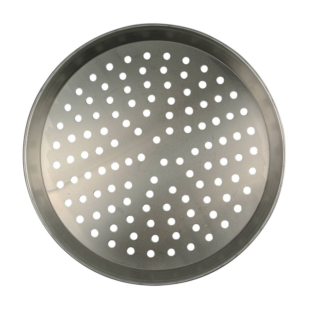 American Metalcraft HADEP13-P 13" Heavy Weight Aluminum Tapered Perforated Pizza Pan 1" Deep