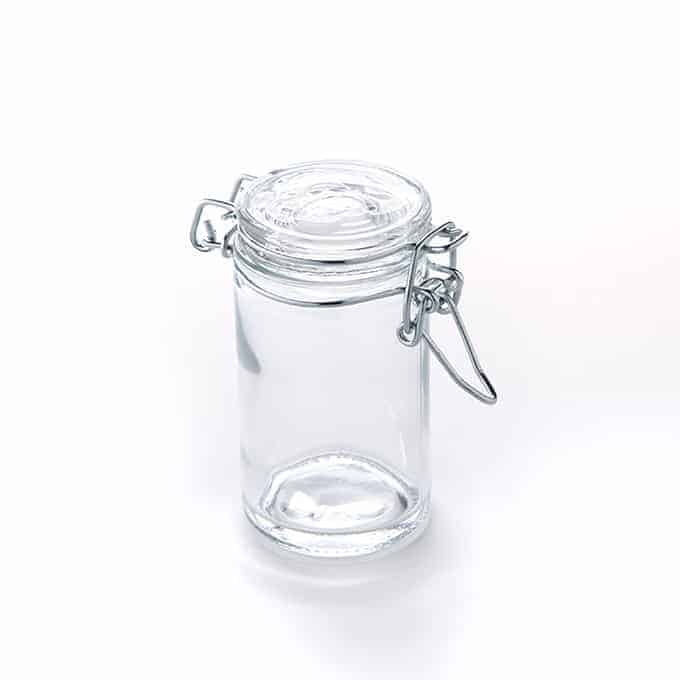 American Metalcraft HMMJ2 Apothecary Mini Glass Jar 2.5 oz ShopAtDean