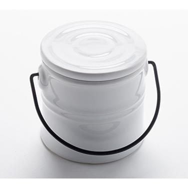 American Metalcraft MCC25 Mini Ceramic Can with Lid 5.5 oz American Metalcraft