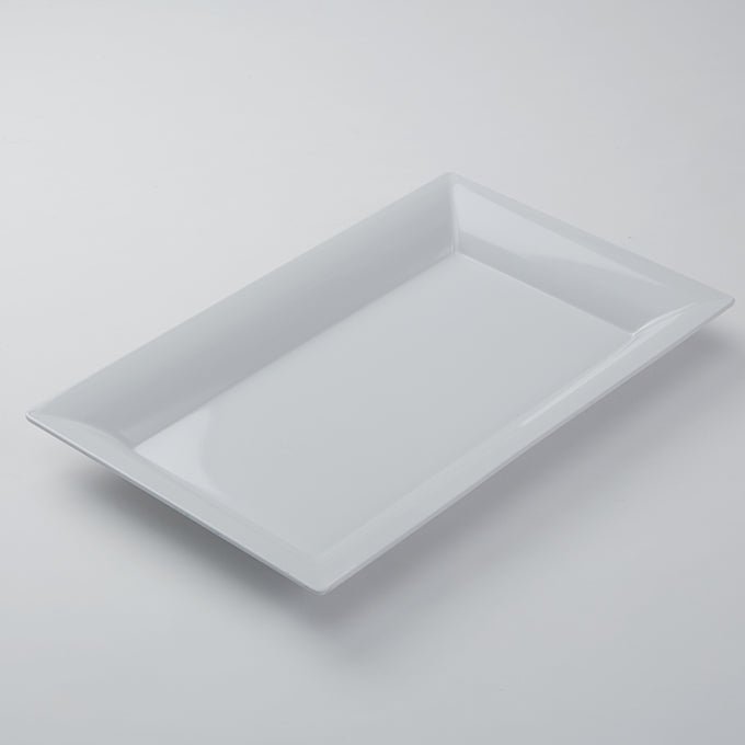 American Metalcraft MEL21 21"X13"X2" Rectangular Endurance Platter American Metalcraft