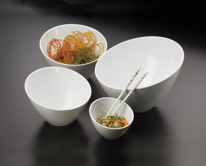 American Metalcraft MELSL92 64 Oz Round Slanted Serving Bowl American Metalcraft