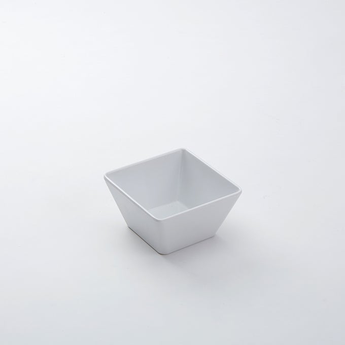 American Metalcraft MELSQ53 5" X 3" 23 Oz Square Bowl  Melamine American Metalcraft