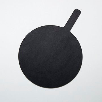 American Metalcraft MPB1015 Black 10" Pressed Wood Pizza Peel American Metalcraft