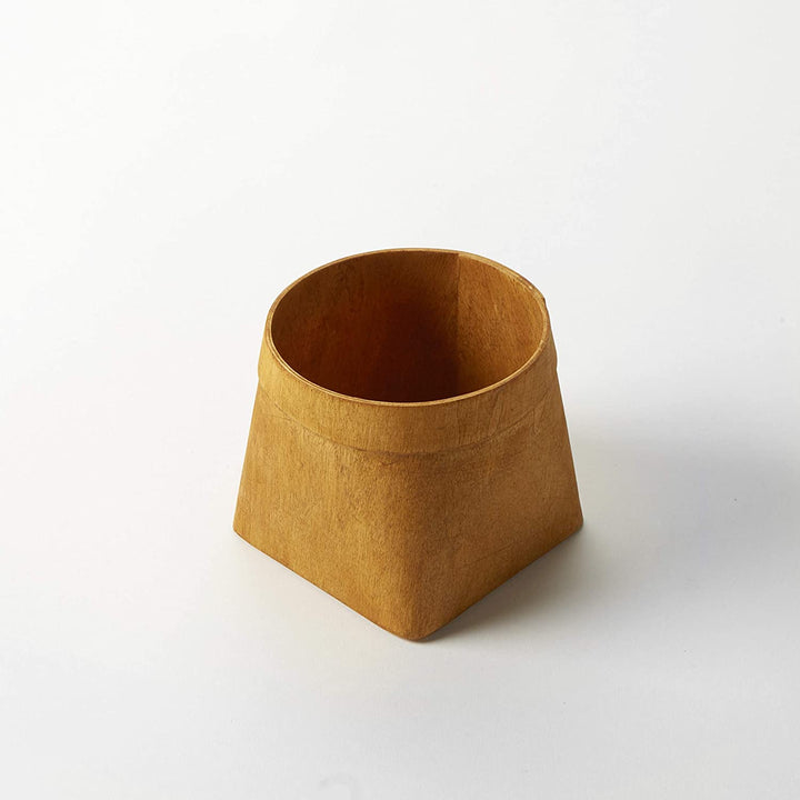 American Metalcraft PW4 4-1/8" Poplar Wood Box American Metalcraft