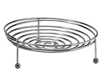 American Metalcraft Round Chrome "Maze"Basket (MR11) American Metalcraft