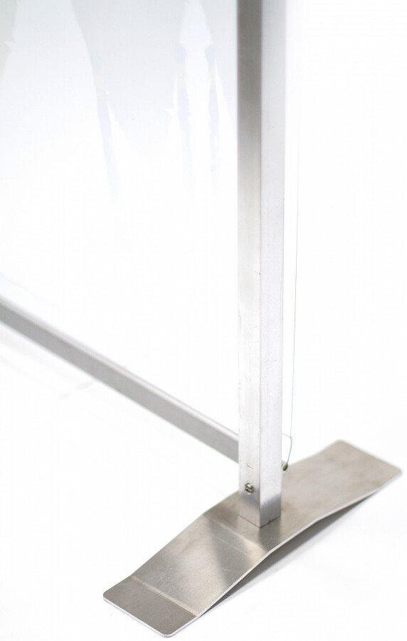 American Metalcraft RPC60 Clear Portable Restaurant Partition 60" x 60"