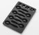 American Metalcraft SMCH 7-Slot Chocolate Spoon Mold