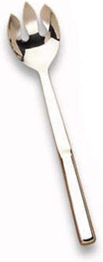 American Metalcraft SNP122 Buffet Ware 12" Stainless Steel Notched Spoon American Metalcraft