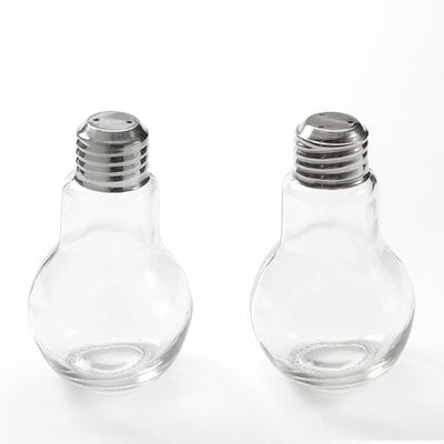 American Metalcraft SPLB7 Light Bulb Salt and Pepper Shaker Set, 4 oz