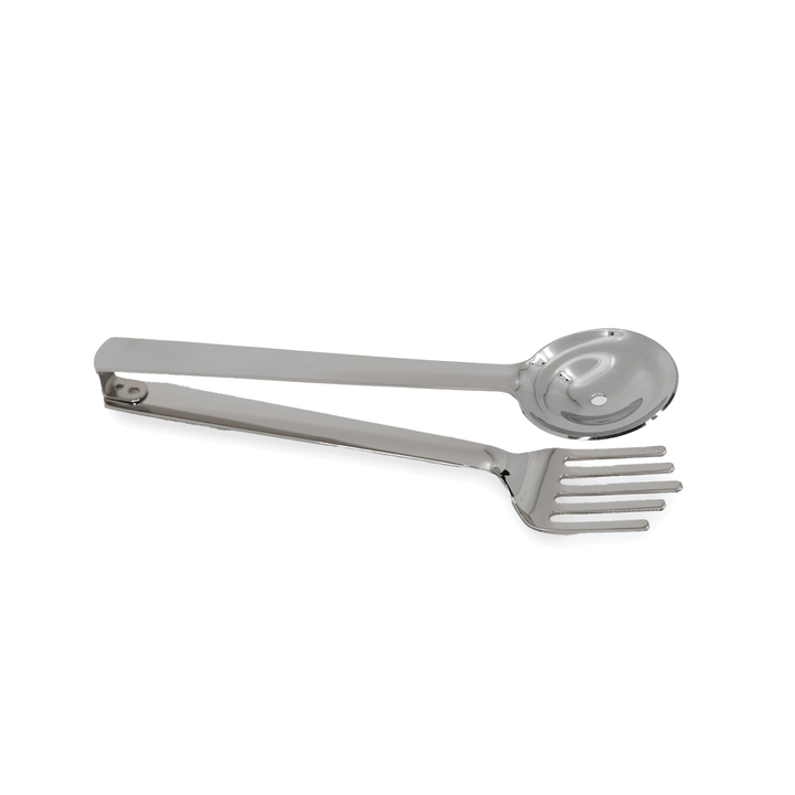 American Metalcraft SSFT Stainless Steel Spoon and Fork Tongs American Metalcraft