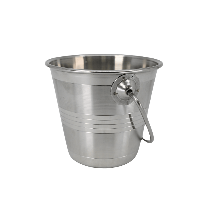 American Metalcraft SSP35R Stainless Steel Pail with Rings 12 ozShopAtDean