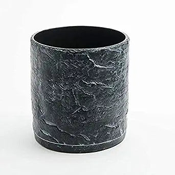 American Metalcraft Terra Ceramic CCB7 Ceramic Champagne Bucket, Black, 7-3/8"