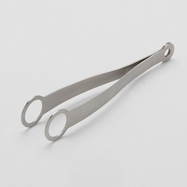 American Metalcraft TGC 6.125" Circle Stainless Steel Bar Tongs