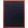 American Metalcraft WBUM70 Universal Mahogany Chalk Board 26.25" x 34.125" American Metalcraft