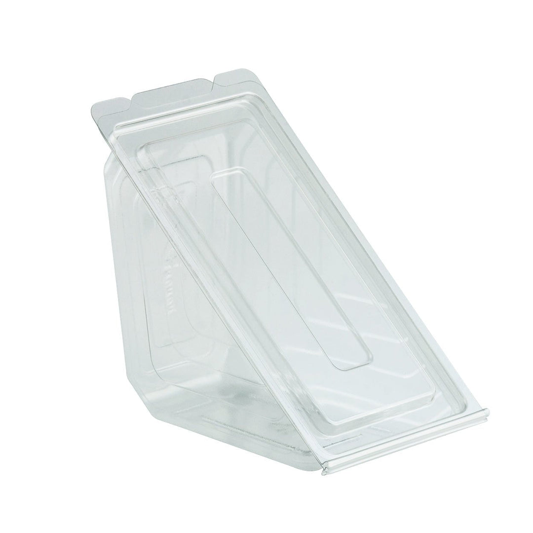 Anchor Packaging Deli View DV1101 Sandwich Wedge Hinged Container 250/Case