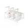 Araven 01363 1/9 Size 1.6 Qt Dispensers, Set of 3