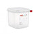 Araven 03025 2.7 Quart Square Translucent Airtight Container