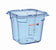 Araven 07798 1/6 Size Blue 6" Deep Food Pan