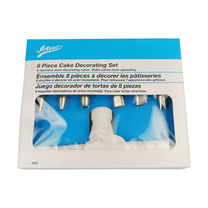 Ateco 334 8 Piece Pastry Decorating Kit Ateco
