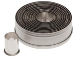 Ateco 5357 Plain Round Cutter Set
