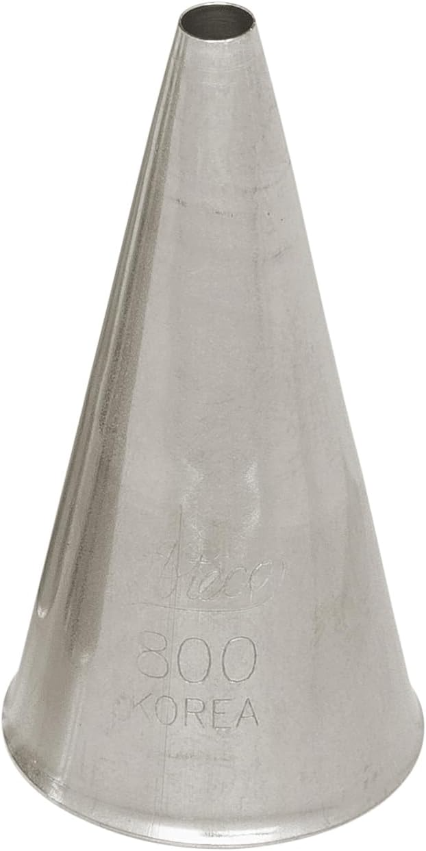 Ateco 800 SS Plain Pastry Decorating Tip 5/32" Ateco